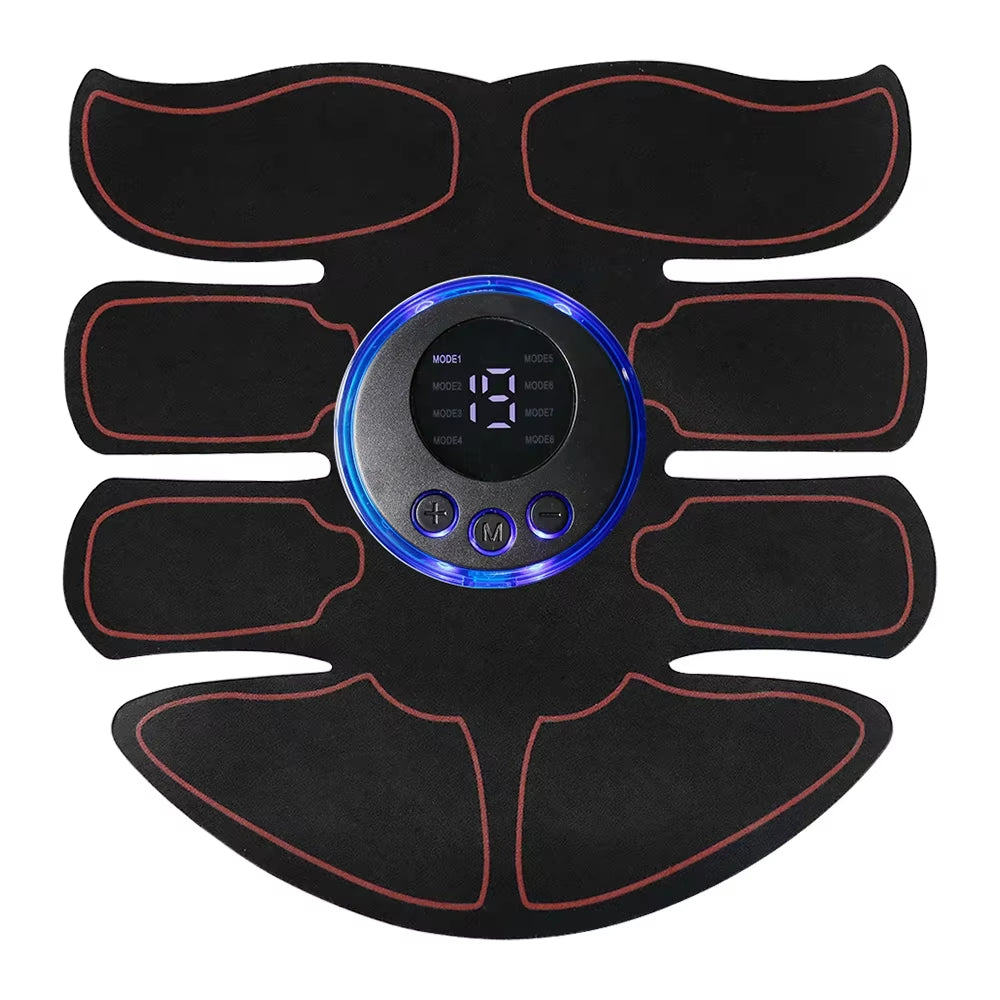 Transform Your Core with the ABS Stimulator Muscle Toner - EMS Fitness Device for Effective Weight Loss and Abdominal Training