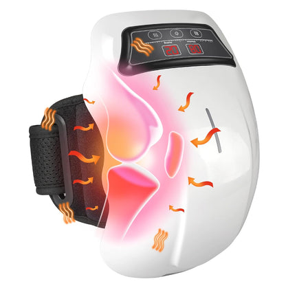 Revitalize Your Knees with Our Heated Knee Massager - Adjustable Temperature & Vibration for Ultimate Comfort