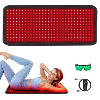 Revitalize Your Well-Being with the LED Red Light Infrared Treatment Pad for Menstrual Discomfort and Back Pain Relief