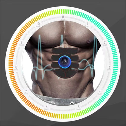 Transform Your Core with the ABS Stimulator Muscle Toner - EMS Fitness Device for Effective Weight Loss and Abdominal Training