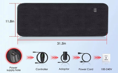 Revitalize Your Well-Being with the LED Red Light Infrared Treatment Pad for Menstrual Discomfort and Back Pain Relief